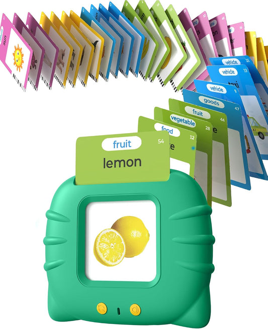Talking Flash Cards for Toddlers 1 2 3 4 Year Olds, Green